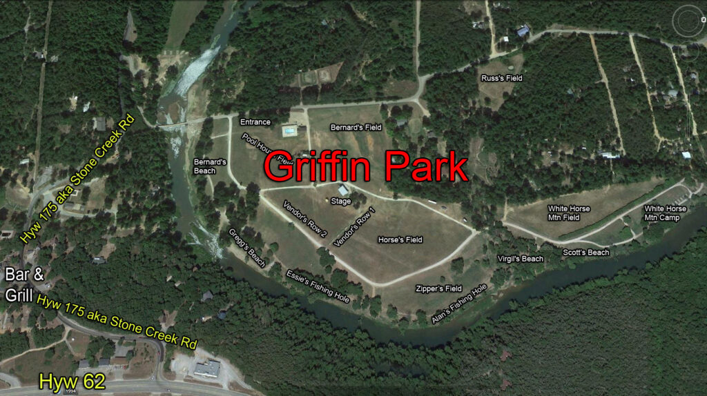 Griffin Park Map
